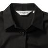 foto 4 Getailleerde dames blouse zwart lange mouwen 