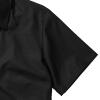 foto 5 Getailleerde dames blouse zwart te personaliseren met en bedrijfslogo 