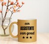 foto 4 Glitter gouden beker voor een assistente van goud