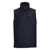 Heren fleece bodywarmer donkerblauw