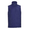 Heren fleece bodywarmer royal blauw