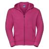 Heren hoodie fuchsia ideaal voor eigen design en bedrukking