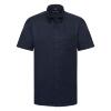 Heren overhemd bright navy klassiek bedrukking mogelijk