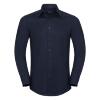 Heren overhemd bright navy zakelijk overhemd