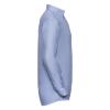 foto 3 Heren overhemd oxford blue lange mouw te personaliseren met logo 