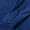 foto 6 Heren overhemd royal blauw lange mouw te personaliseren met logo 