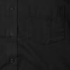 foto 5 Heren overhemd zwart klassiek bedrukking mogelijk 