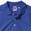 foto 4 Heren polo azuur blauw slim fit perfect voor personaliseren 