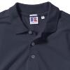 foto 4 Heren polo donkerblauw slim fit perfect voor personaliseren 