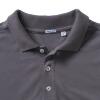 foto 4 Heren polo donkergrijs slim fit perfect voor personaliseren 