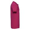 foto 3 Heren polo fuchsia slim fit perfect voor personaliseren 