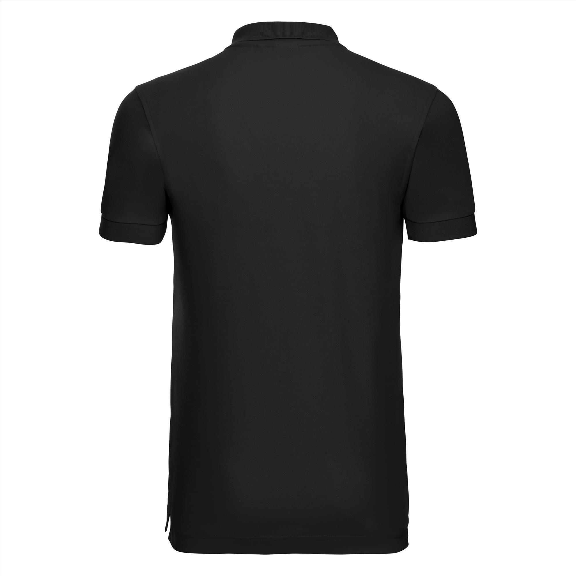 Zwarte polo heren slim fit 2025