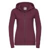 Hoodie voor dames ideaal voor persoonlijke bedrukking bordeaux
