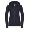 Hoodie voor dames ideaal voor persoonlijke bedrukking donkerblauw