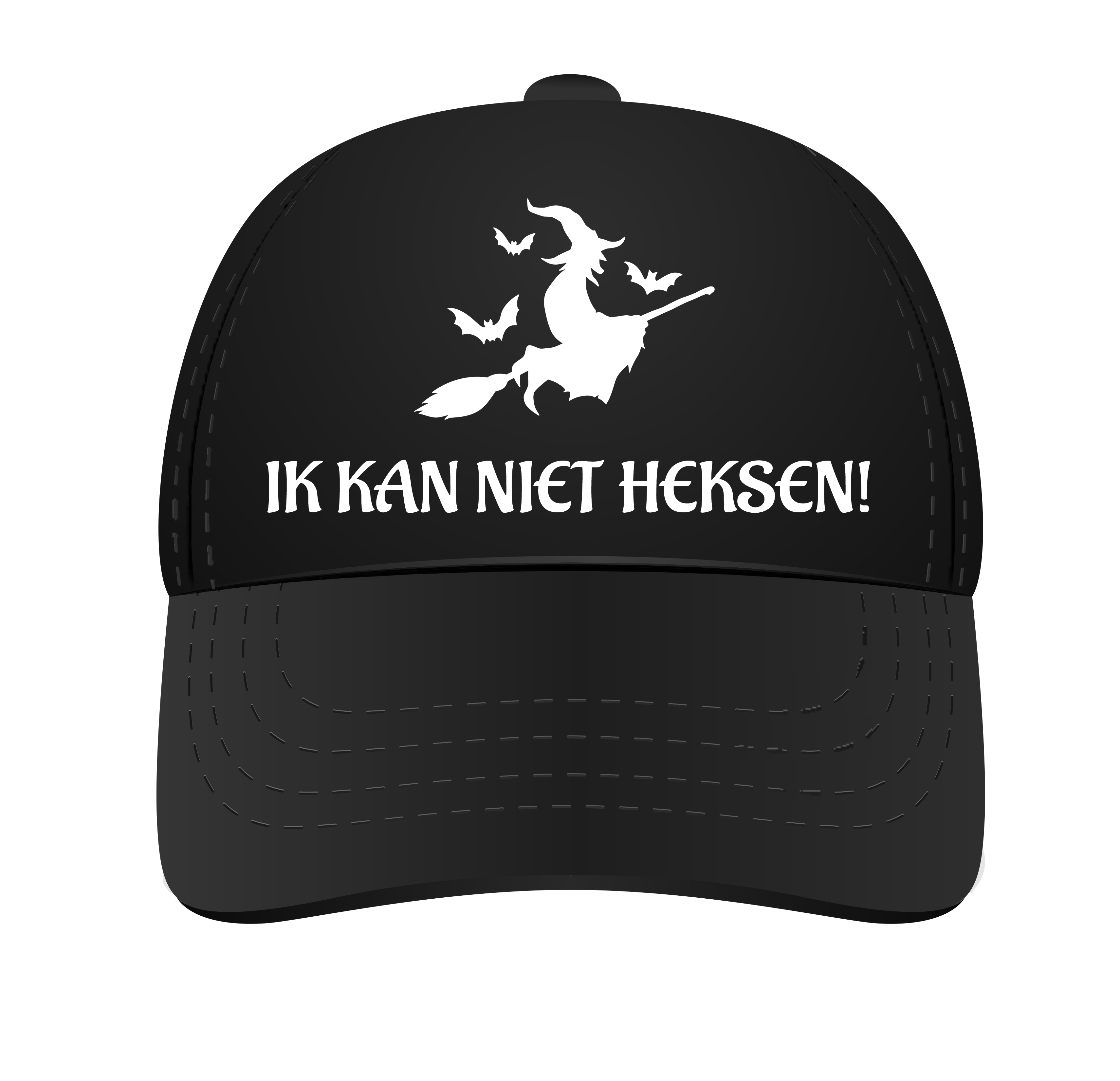 Petje voor Halloween ik kan niet heksen grappig