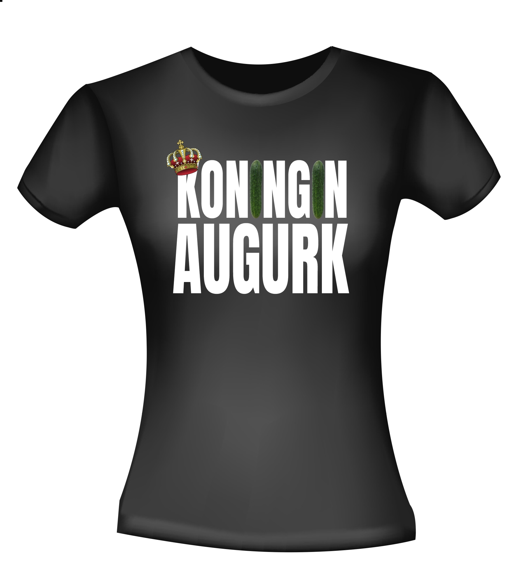 Shirtje voor een echte koningin Augurk
