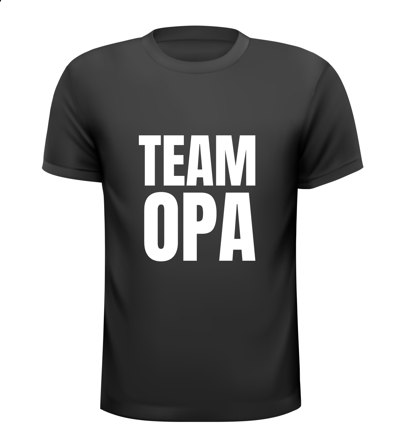 Shirtje voor team Opa.