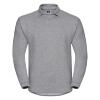 foto 1 Stevig heren workwear sweatshirt lichtgrijs ideaal voor bedrijfslogo bedrukking shirts voor in de bouw bouwvakkers