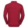 foto 2 Stevig heren workwear sweatshirt rood ideaal voor bedrijfslogo bedrukking shirts voor in de bouw bouwvakkers