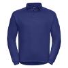 Stevig heren workwear sweatshirt royal blauw ideaal voor bedrijfslogo bedrukking shirts voor in de bouw bouwvakkers