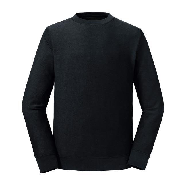 Sweaters zwart die omgekeerd gedragen kan worden heren