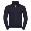 Sweatjacket donkerblauw voor mannen perfect voor persoonlijke bedrukking personaliseren