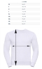 foto 6 Sweatshirt trui voor heren wit hedendaagse look perfect voor personaliseren 