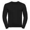 Sweatshirt trui voor heren zwart hedendaagse look perfect voor personaliseren