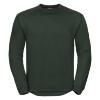 Workwear sweatshirt flessengroen te bedrukken met bedrijfslogo