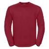 Workwear sweatshirt rood te bedrukken met bedrijfslogo