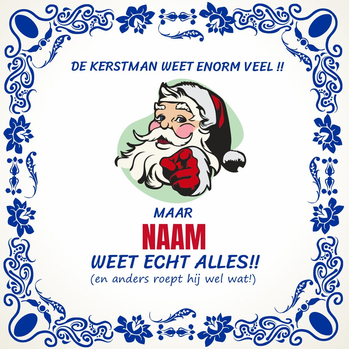  Exclusieve Kerstman Spreukentegel - Het Perfecte Kerstcadeau!