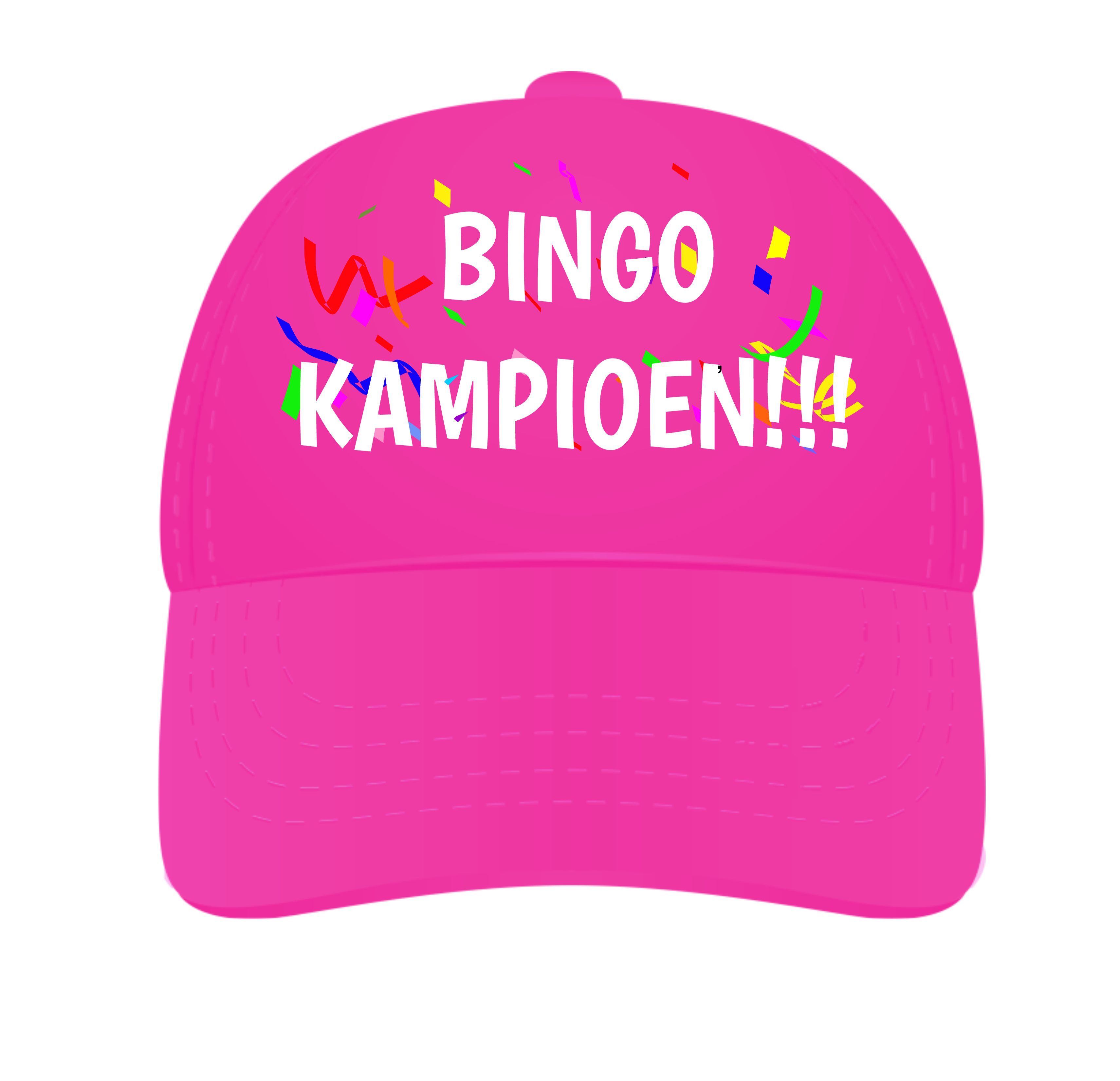 Cap voor een echte bingo kampioen bingo prijsje