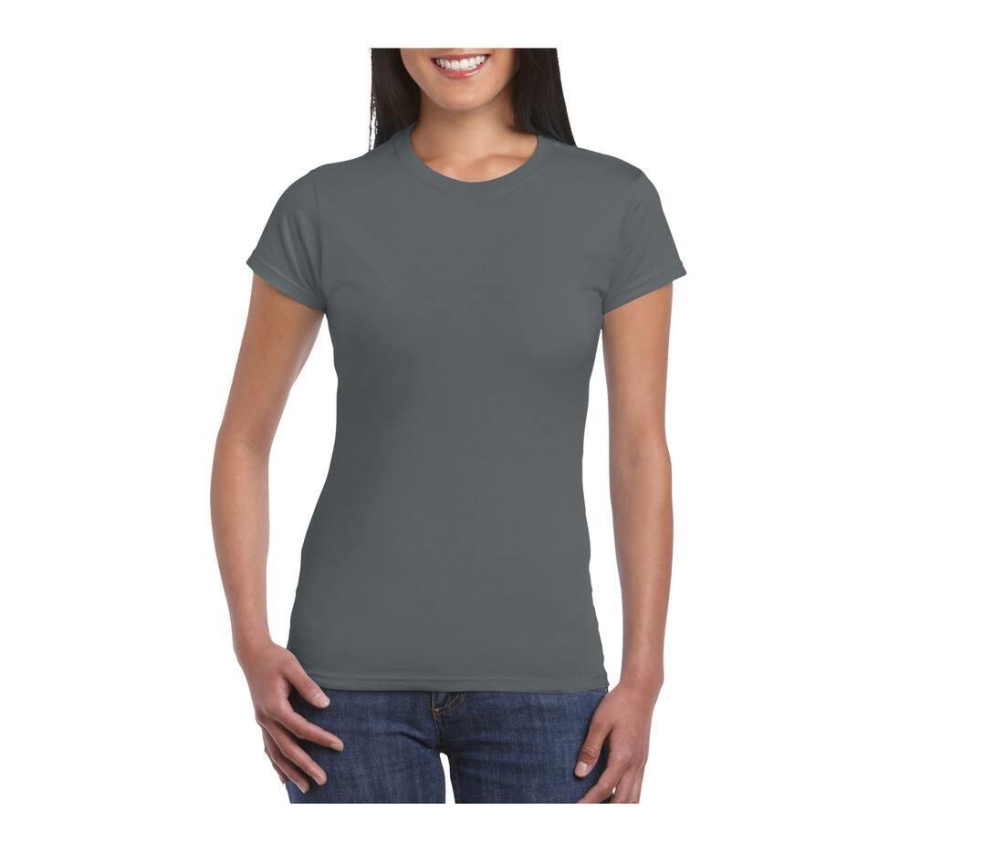 Dames T-Shirt grijs personaliseer dit T-shirt met eigen tekst ontwerp