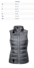 foto 7 Elegante Russell Nano Dames Bodywarmer zwart