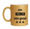 foto 1 Glitter mok voor een bezorger van goud