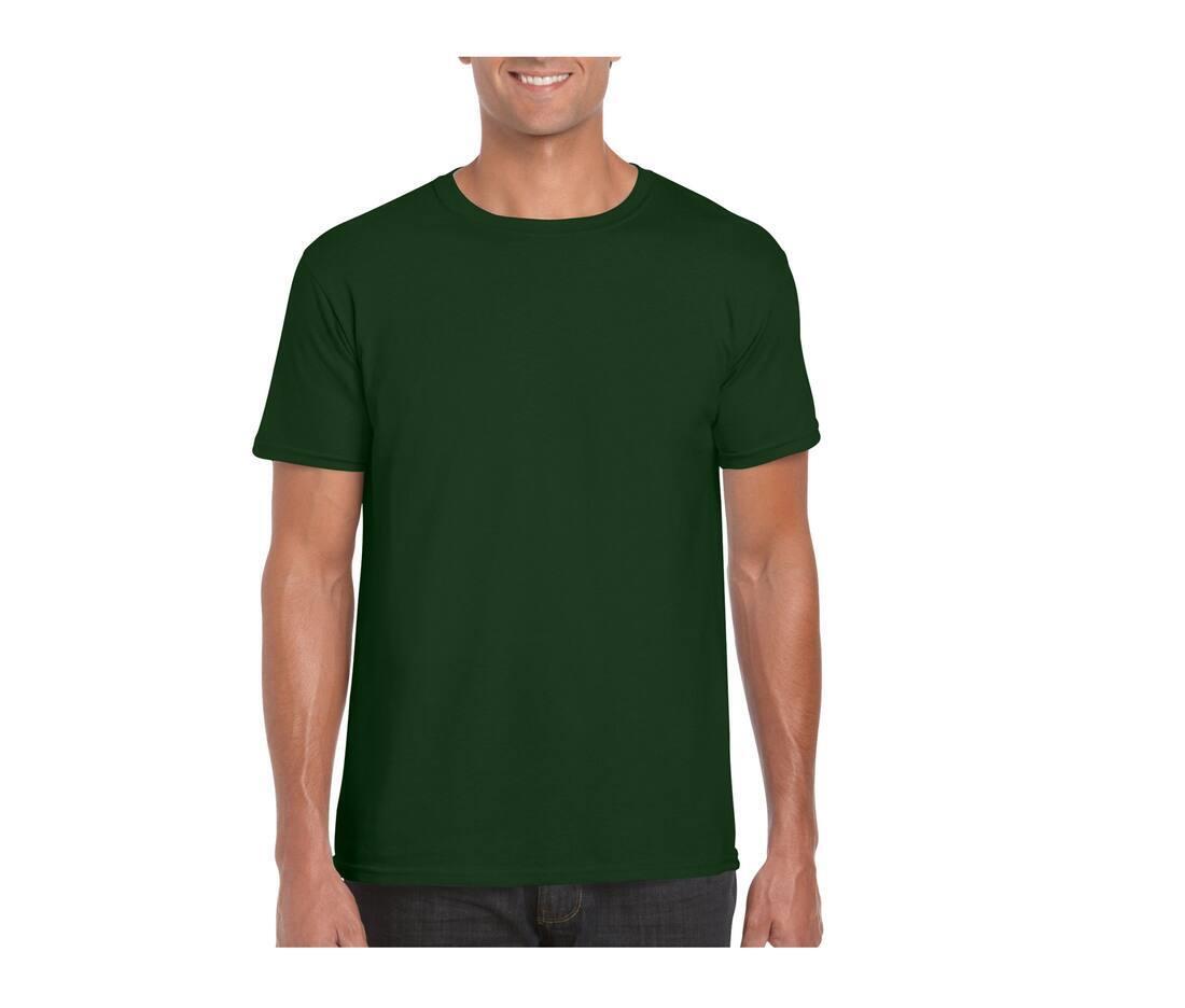 Heren T-Shirt bos groen personaliseer dit T-shirt met eigen unieke spreuk