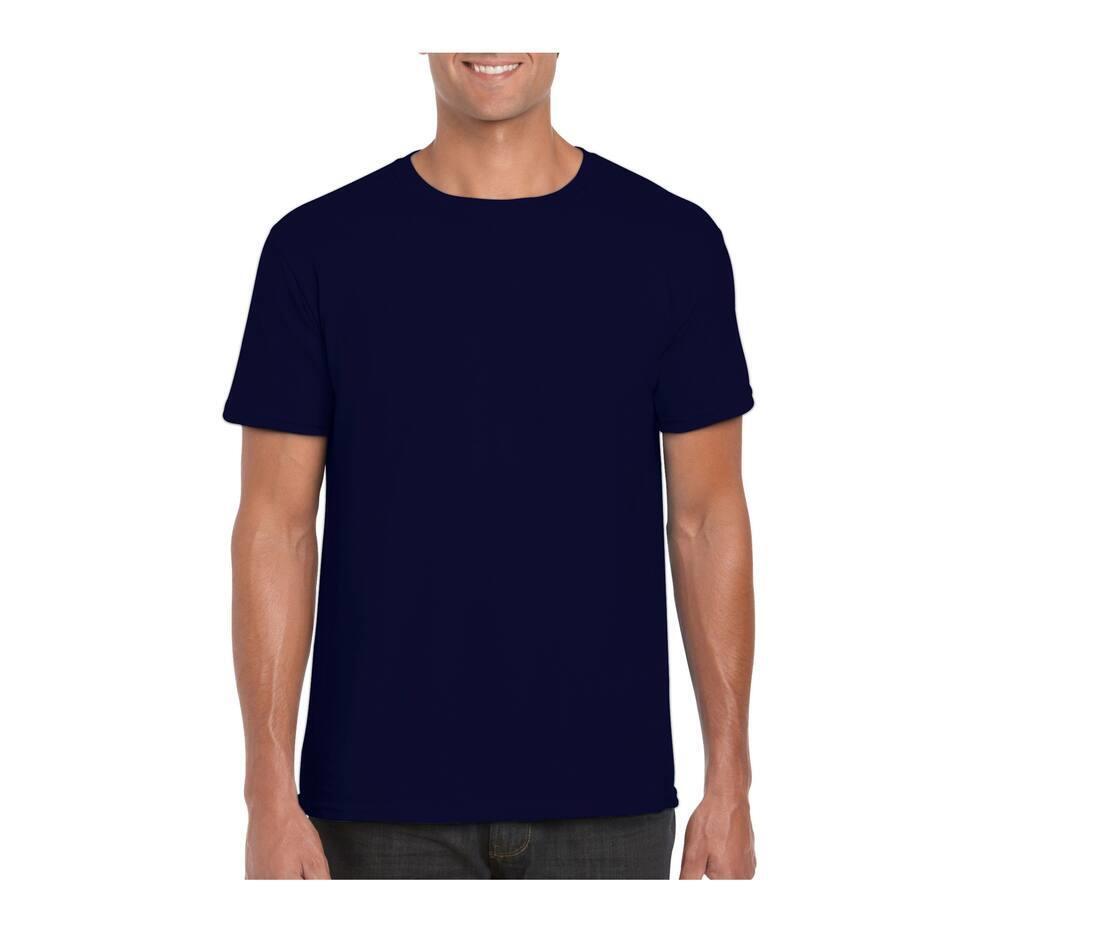 Heren T-Shirt donkerblauw personaliseer dit T-shirt met eigen spreuk!