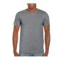 Heren T-Shirt graphite heather personaliseer dit T-shirt met eigen afbeelding logo tekst!