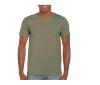 Heren T-Shirt heather military green personaliseer dit T-shirt met eigen tekst of unieke foto