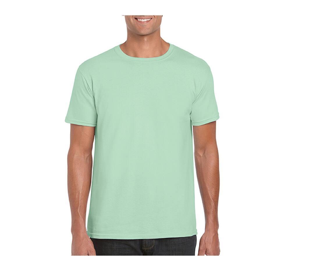 Heren T-Shirt mint green personaliseer dit T-shirt met eigen tekst ontwerp