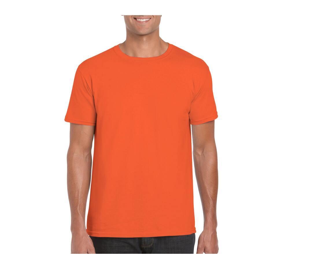 Heren T-Shirt oranje personaliseer dit T-shirt met eigen tekst en afbeeldingen