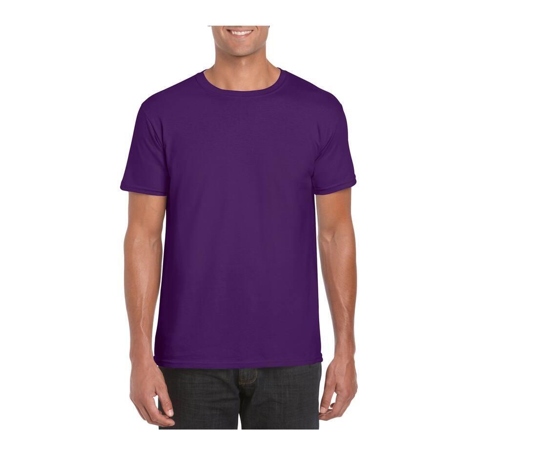Heren T-Shirt paars personaliseer dit T-shirt met unieke originele tekst