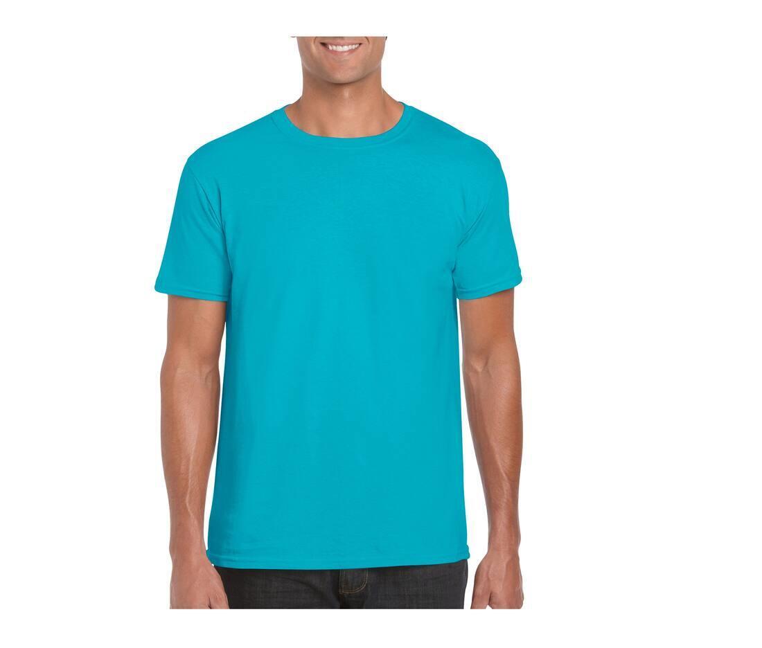 Heren T-Shirt tropical blue personaliseer dit T-shirt met eigen tekst ontwerp logo afbeeldingen