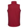 foto 2 Innovatief Heren Softshell Gilet rood met Teflon Bescherming te personaliseren bedrijfslogo