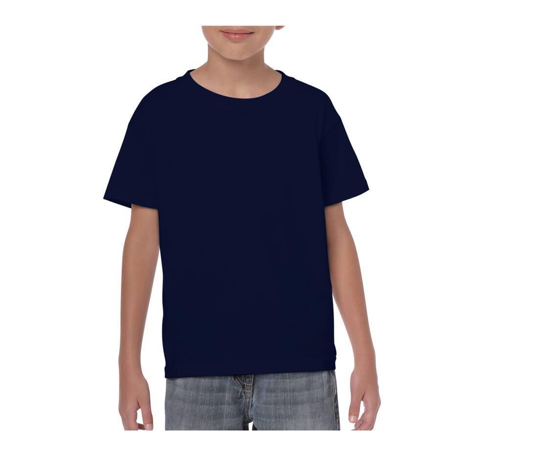 Kinder T-shirt donkerblauw Personaliseer dit T-shirt met eigen ontwerp