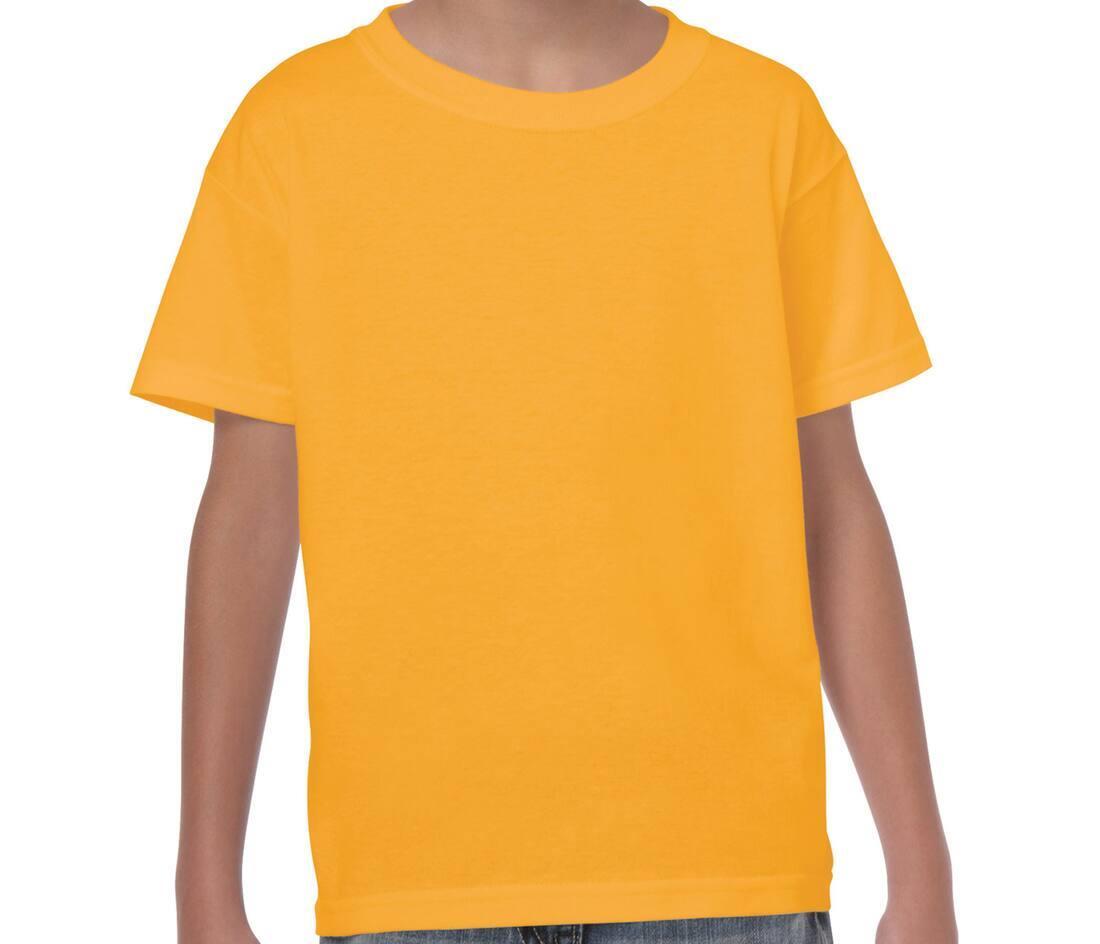 Kinder T-shirt goud Personaliseer dit T-shirt met eigen ontwerp