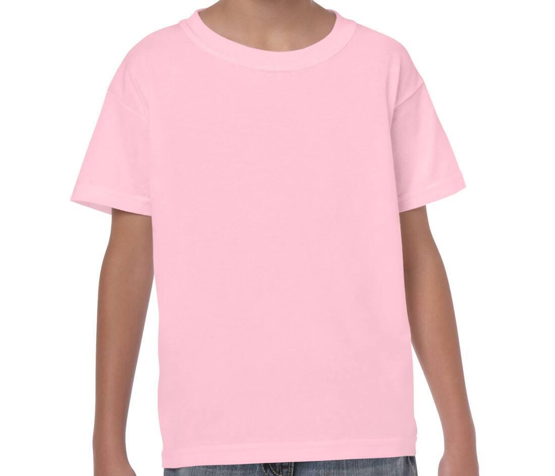 Kinder T-shirt lichtroze Personaliseer dit T-shirt met eigen ontwerp