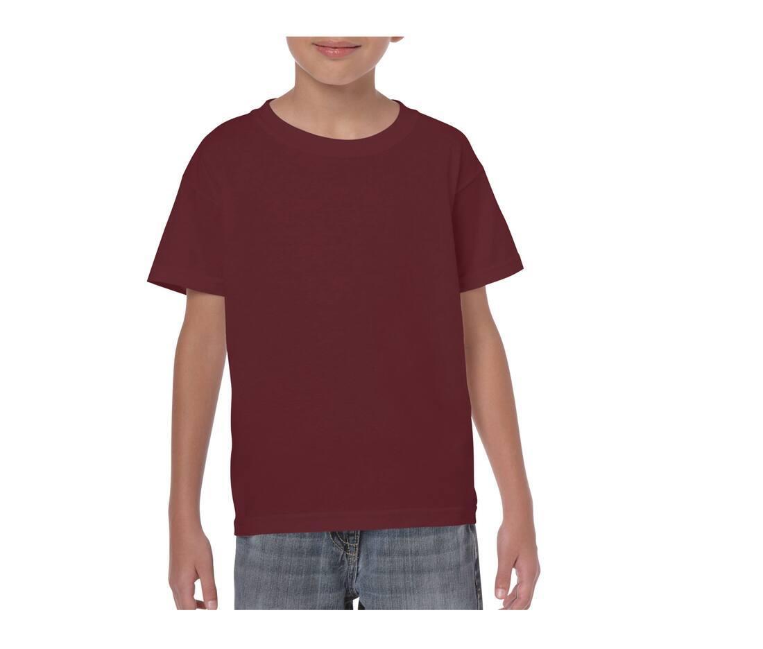 Kinder T-shirt maroon Personaliseer dit T-shirt met eigen ontwerp