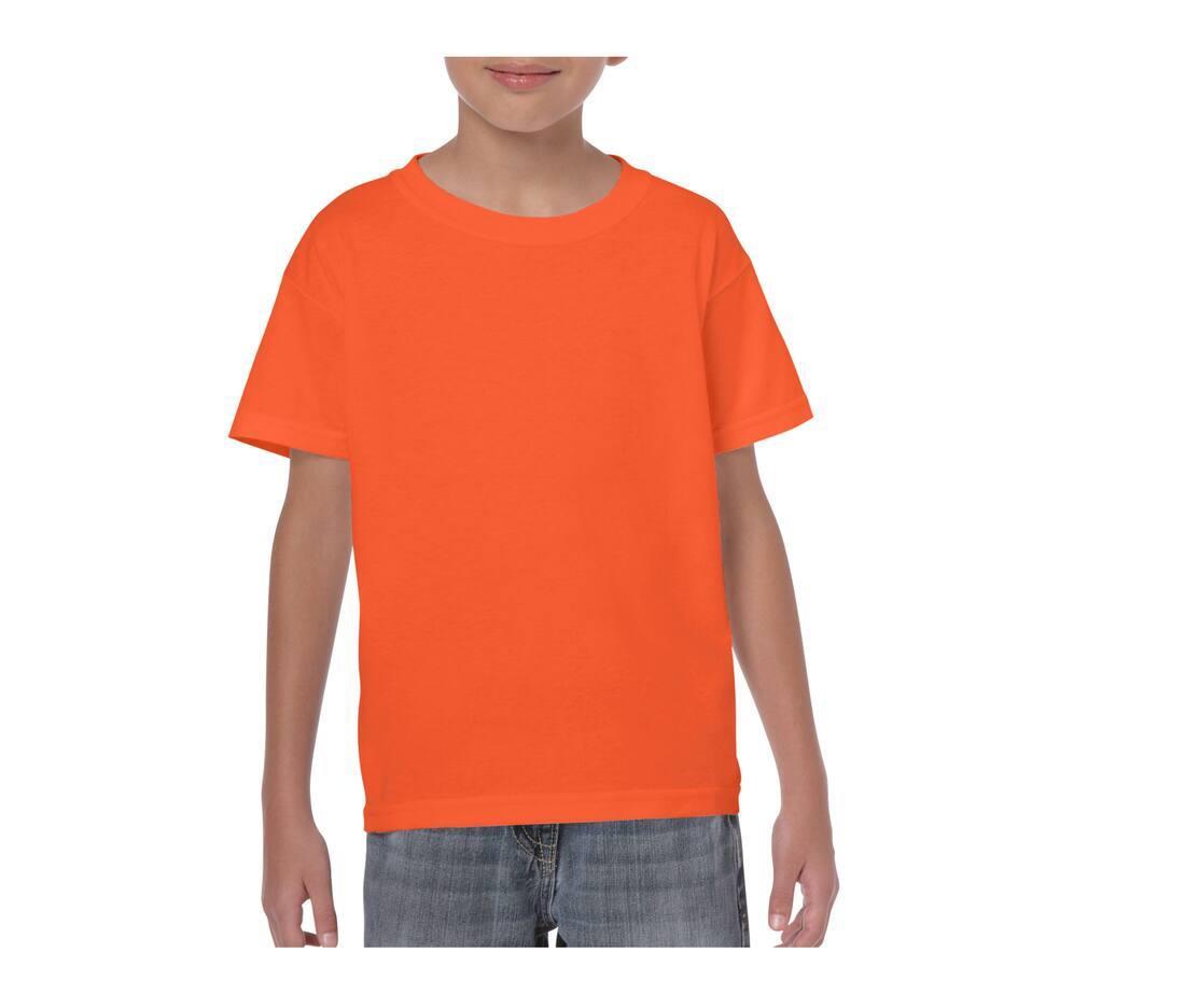 Kinder T-shirt oranje Personaliseer dit T-shirt met eigen ontwerp