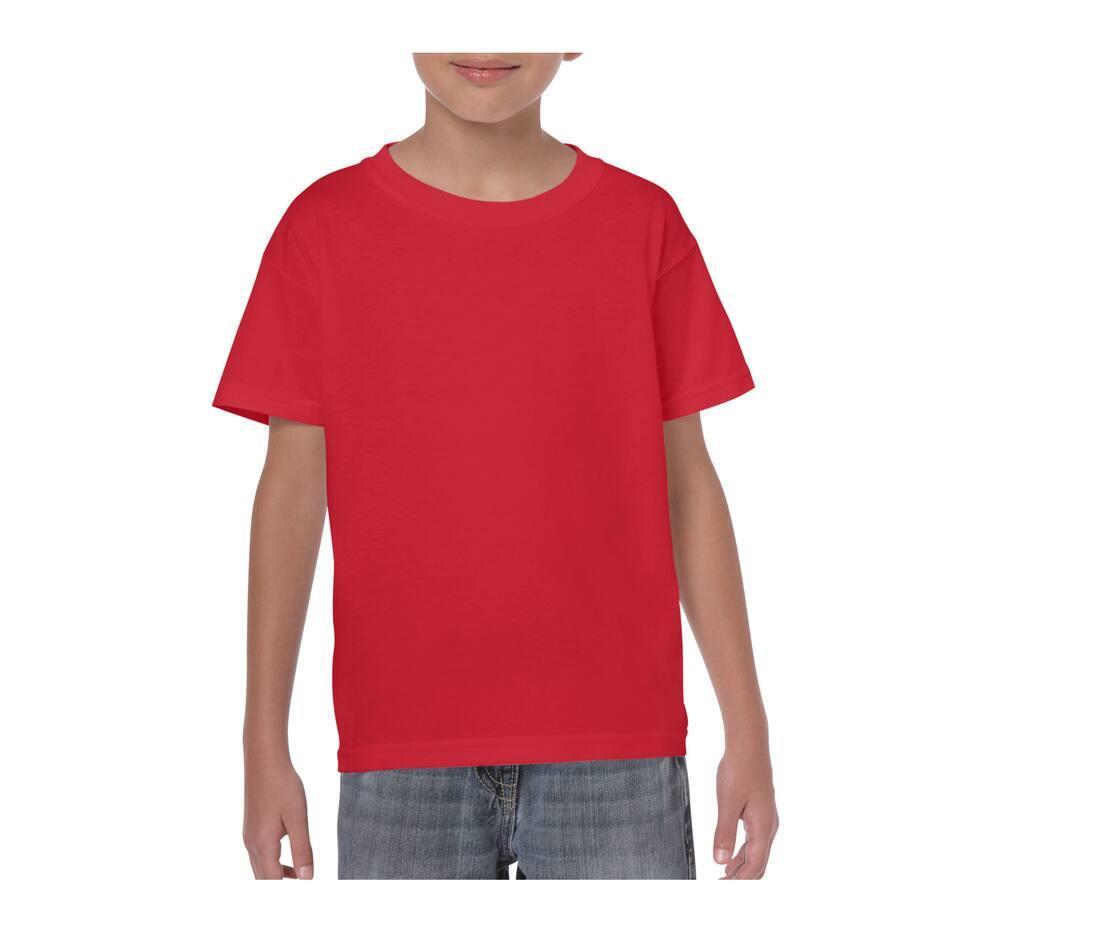 Kinder T-shirt rood Personaliseer dit T-shirt met eigen ontwerp